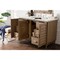 James Martin Vanities Portland 48in Single Vanity Whitewashed Walnut w/ 3 CM Eternal Jasmine Pearl Quartz Top 620-V48-WW-3EJP - alternate 4